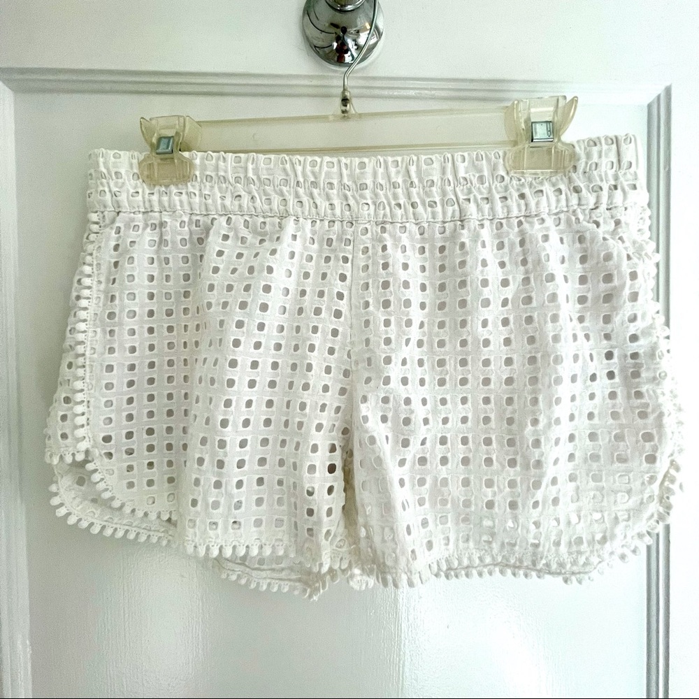 Lilly Pulitzer for Target White Eyelet Shorts S